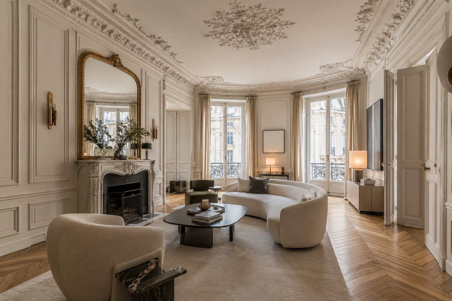 Intérieur haussmannien